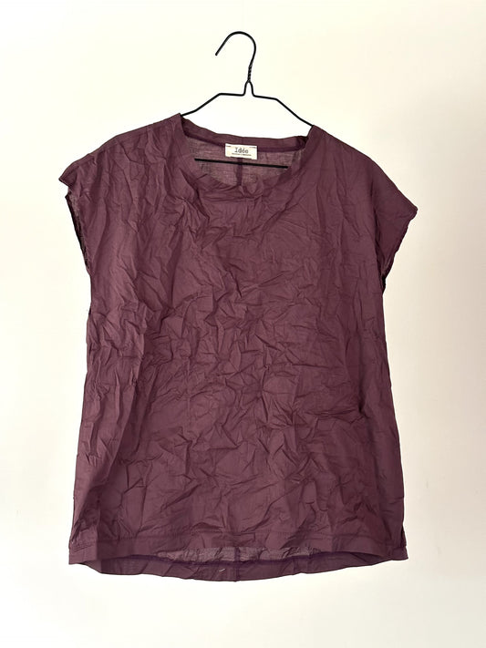 Kati blouse| lightweight with sloping shoulder, 100% cotton voile