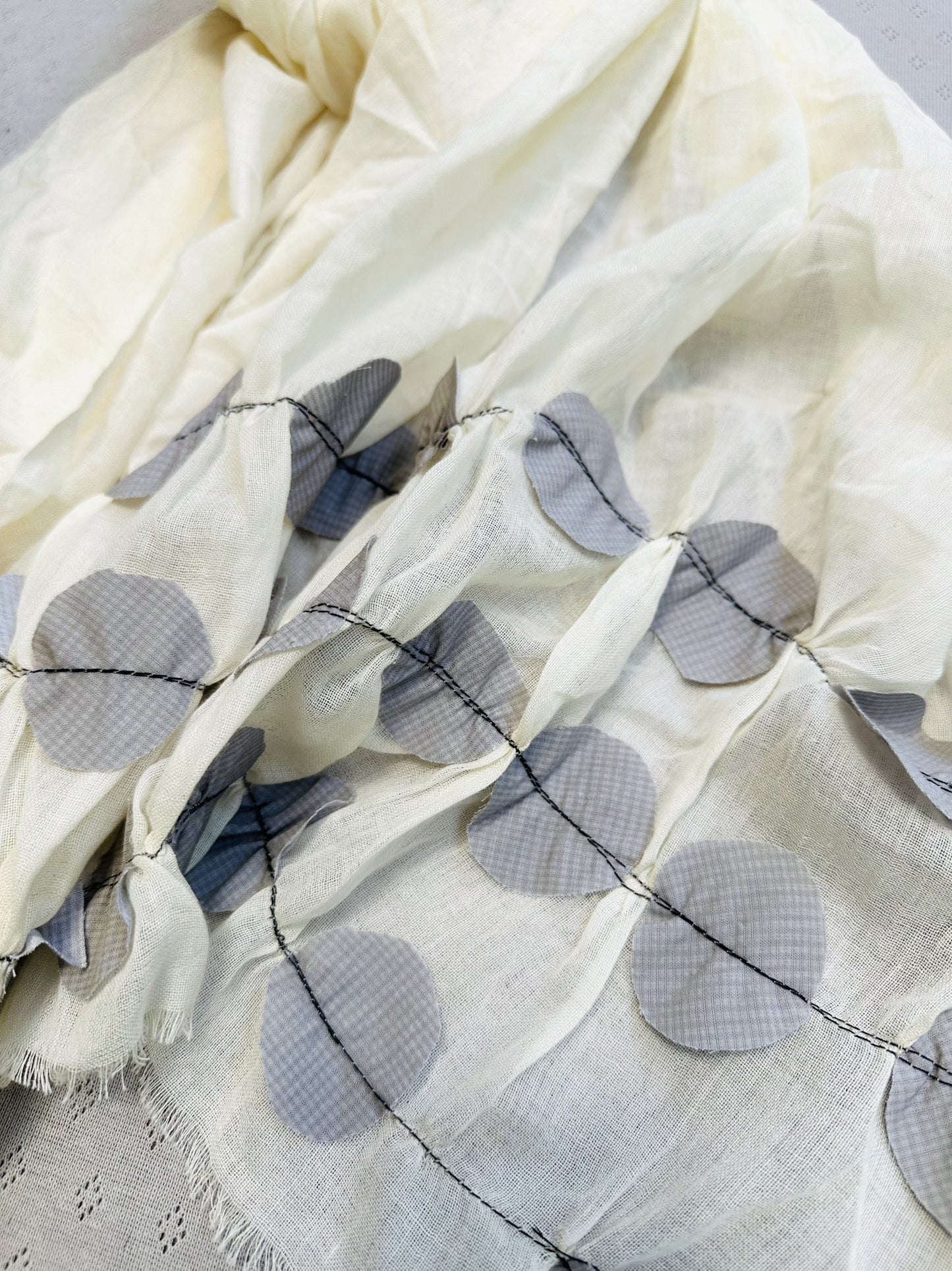 New! 258116 Silk voile shawl- limited edition