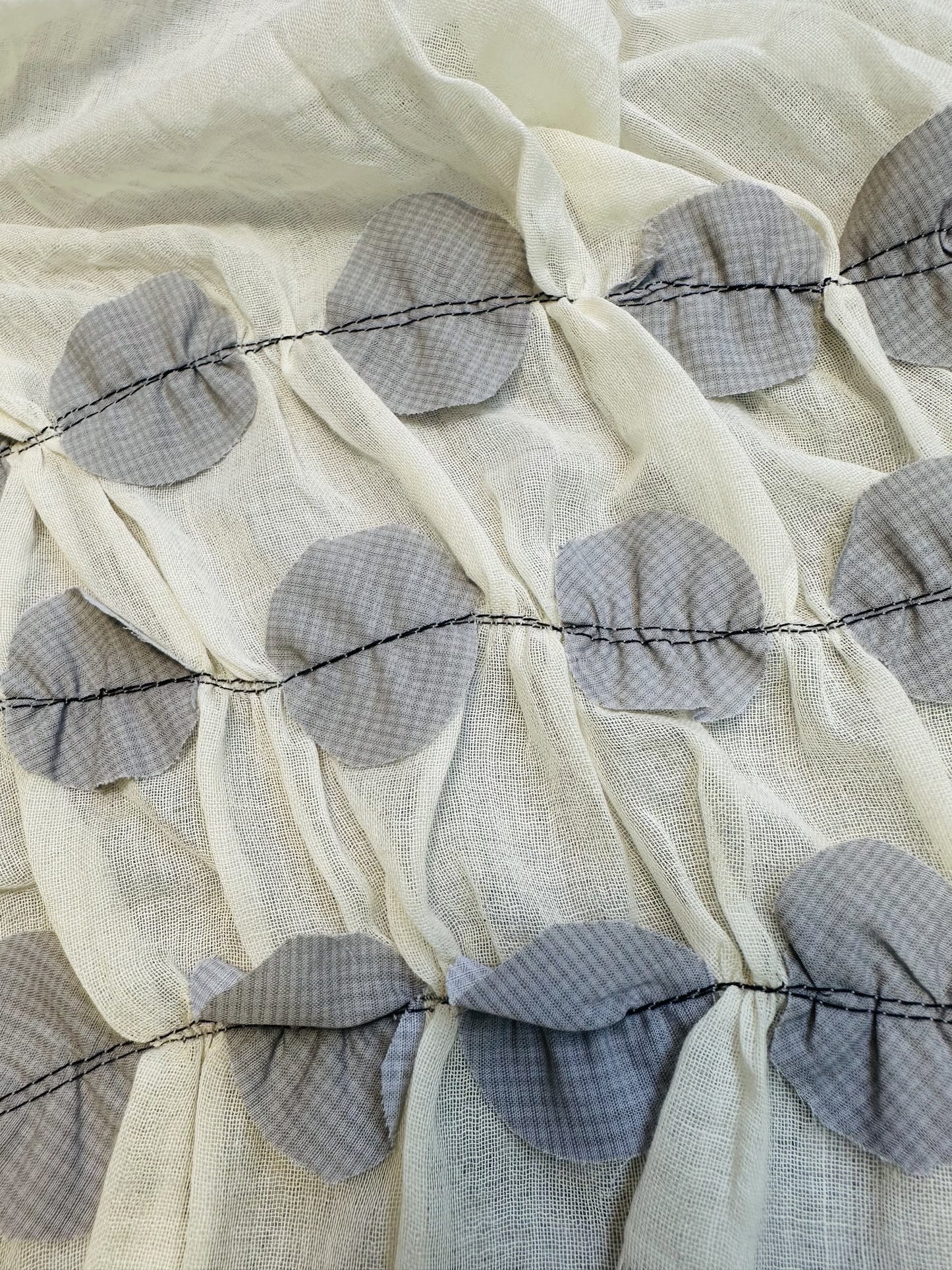 258116 Silk voile shawl- limited edition