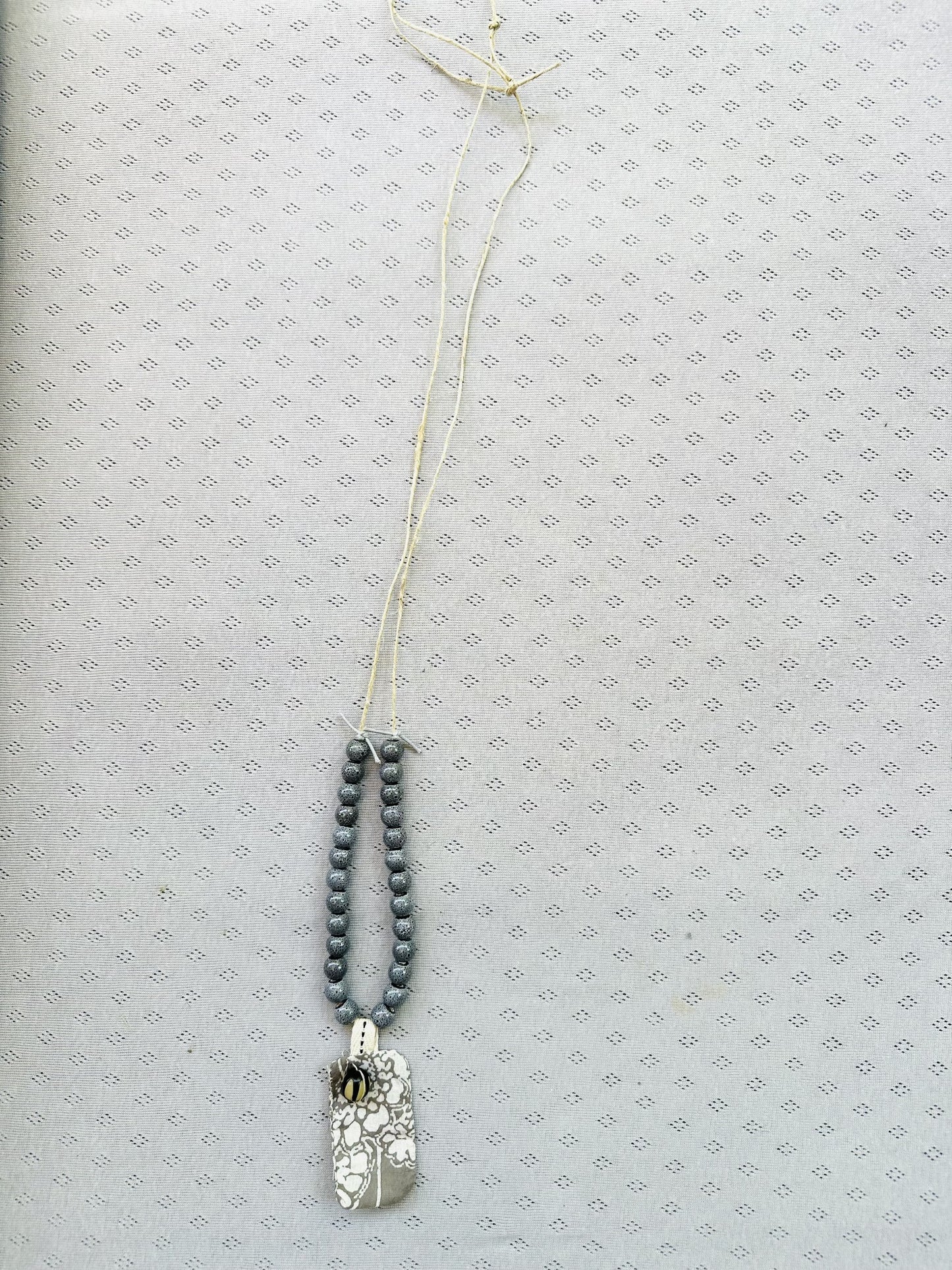 New! 258118 Zohar natural bead necklace