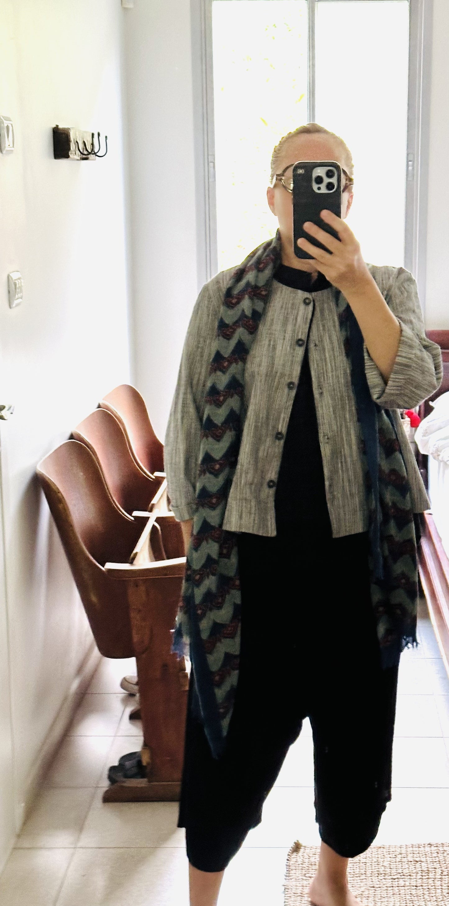 New! 268100 Anais hand made shawl