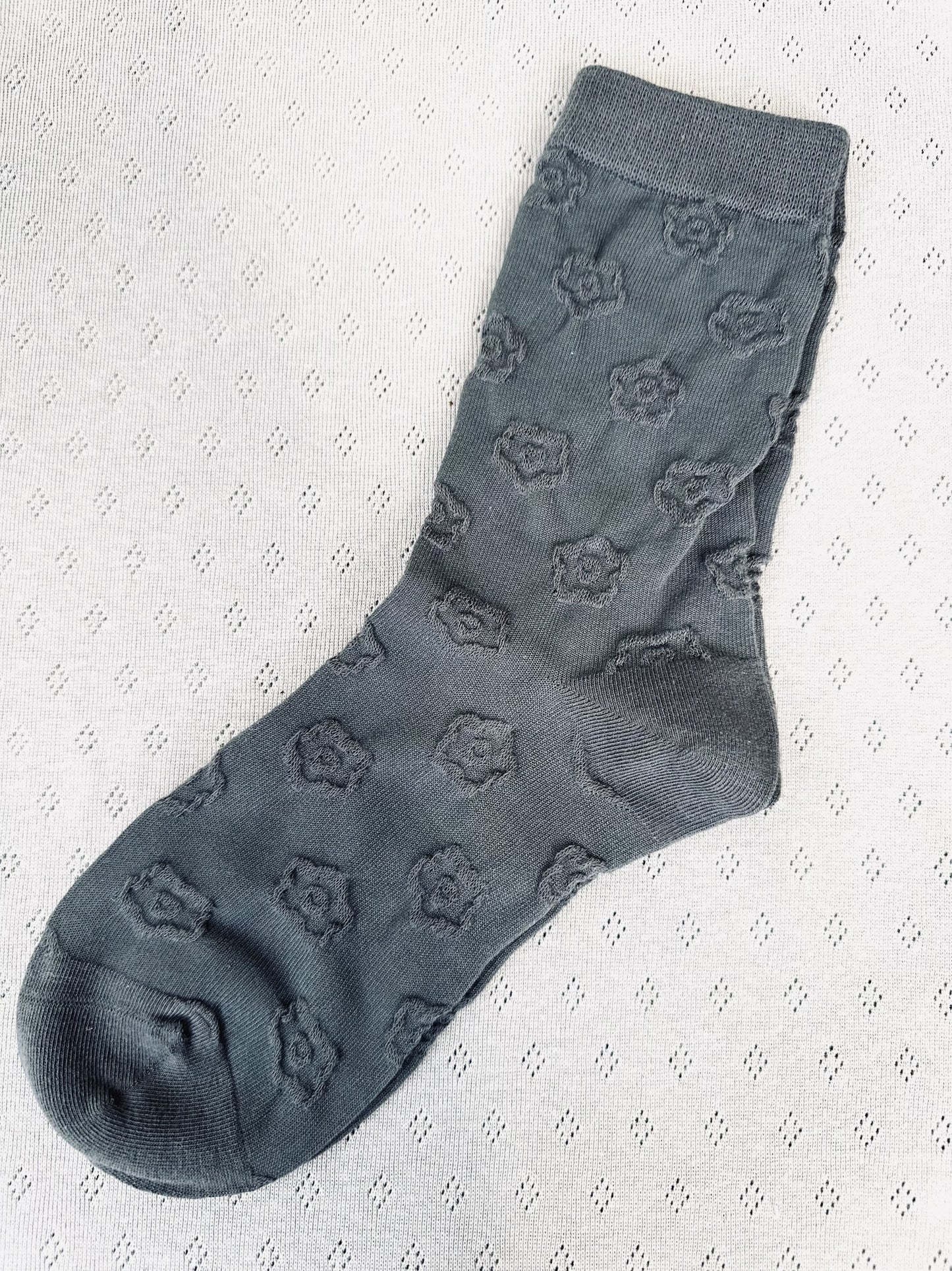 New! 268103 Rubi textured cotton socks