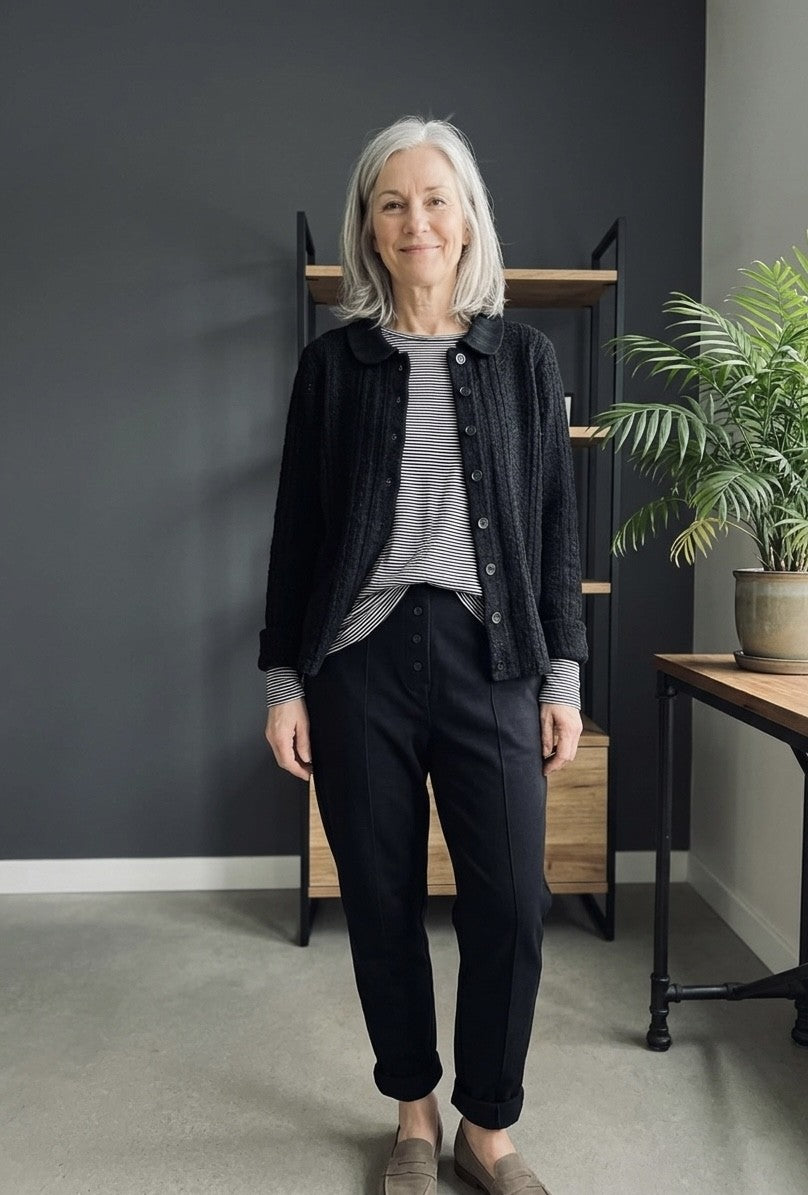  Yael Deconstructed sweater| Boxy relaxed fit with a twist