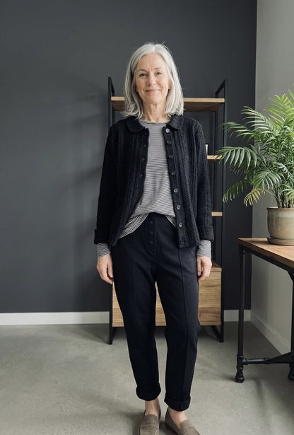  Yael Deconstructed sweater| Boxy relaxed fit with a twist