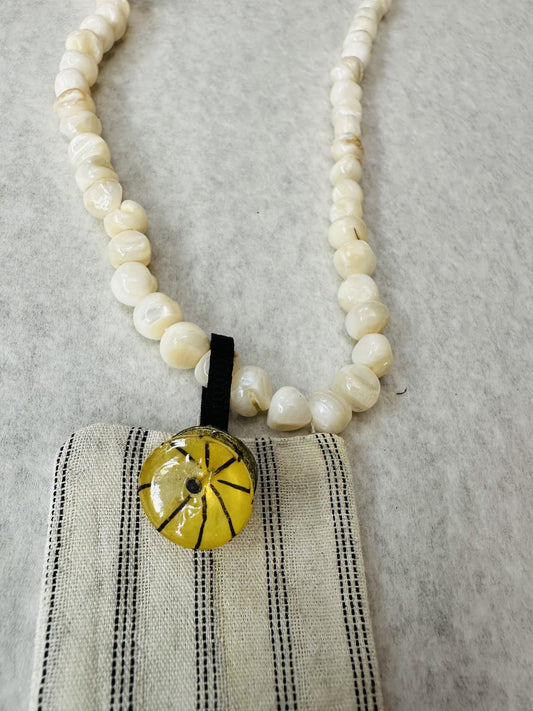  Zohar natural bead necklace| expression of individuality.