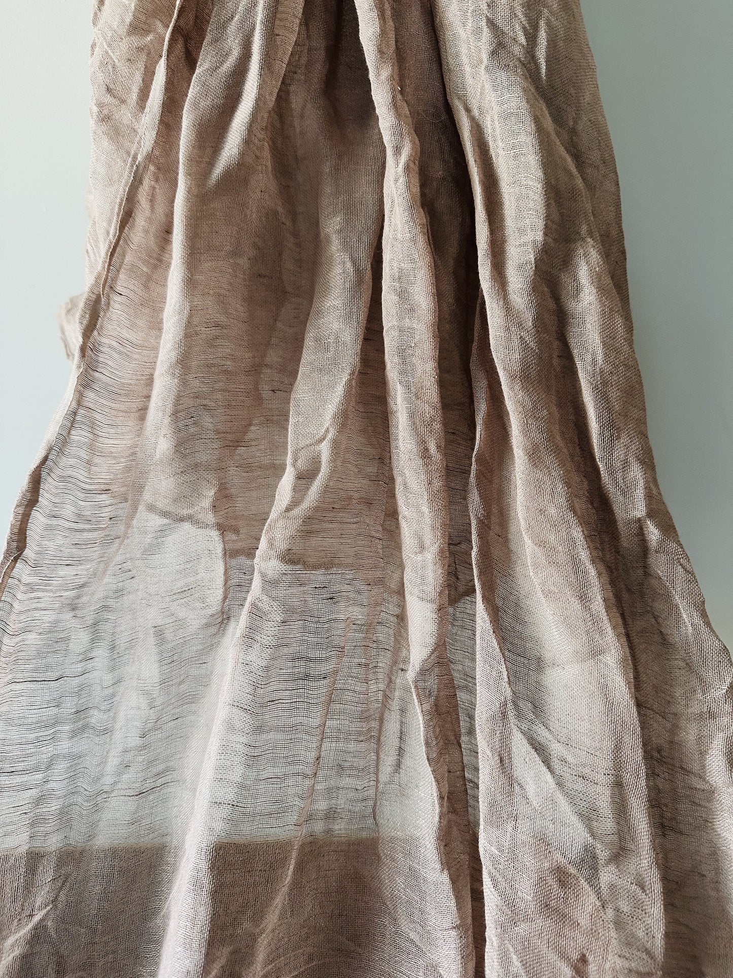 Dune  ethereal linen scarf| lightweight elegance for every season