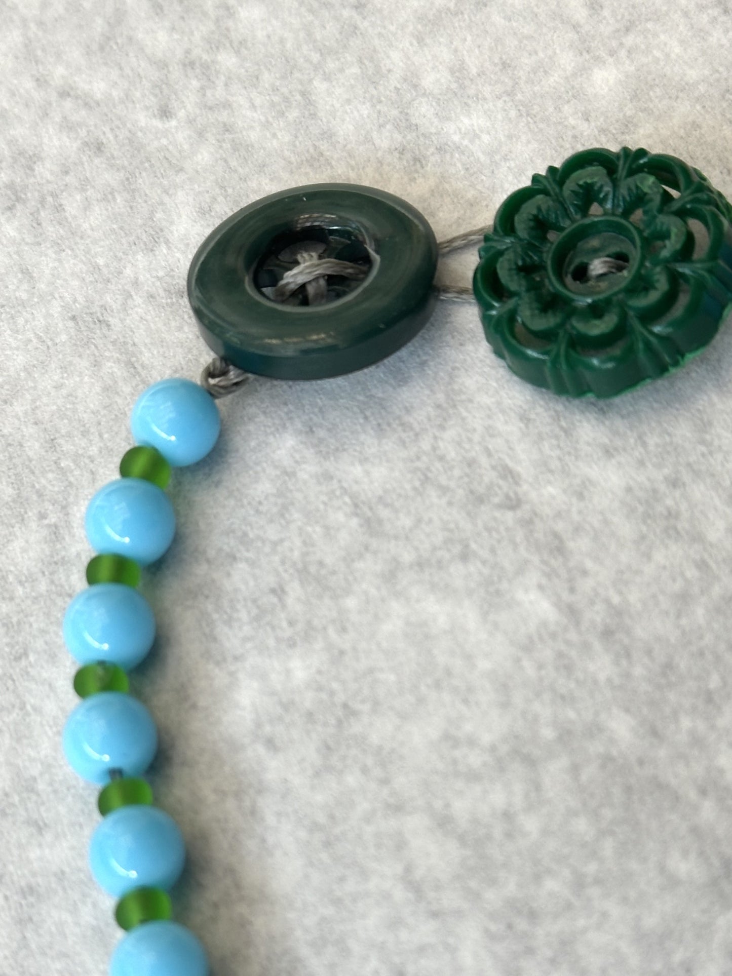 חדש! 228110 גלי שרשרת חרוזי זכוכית