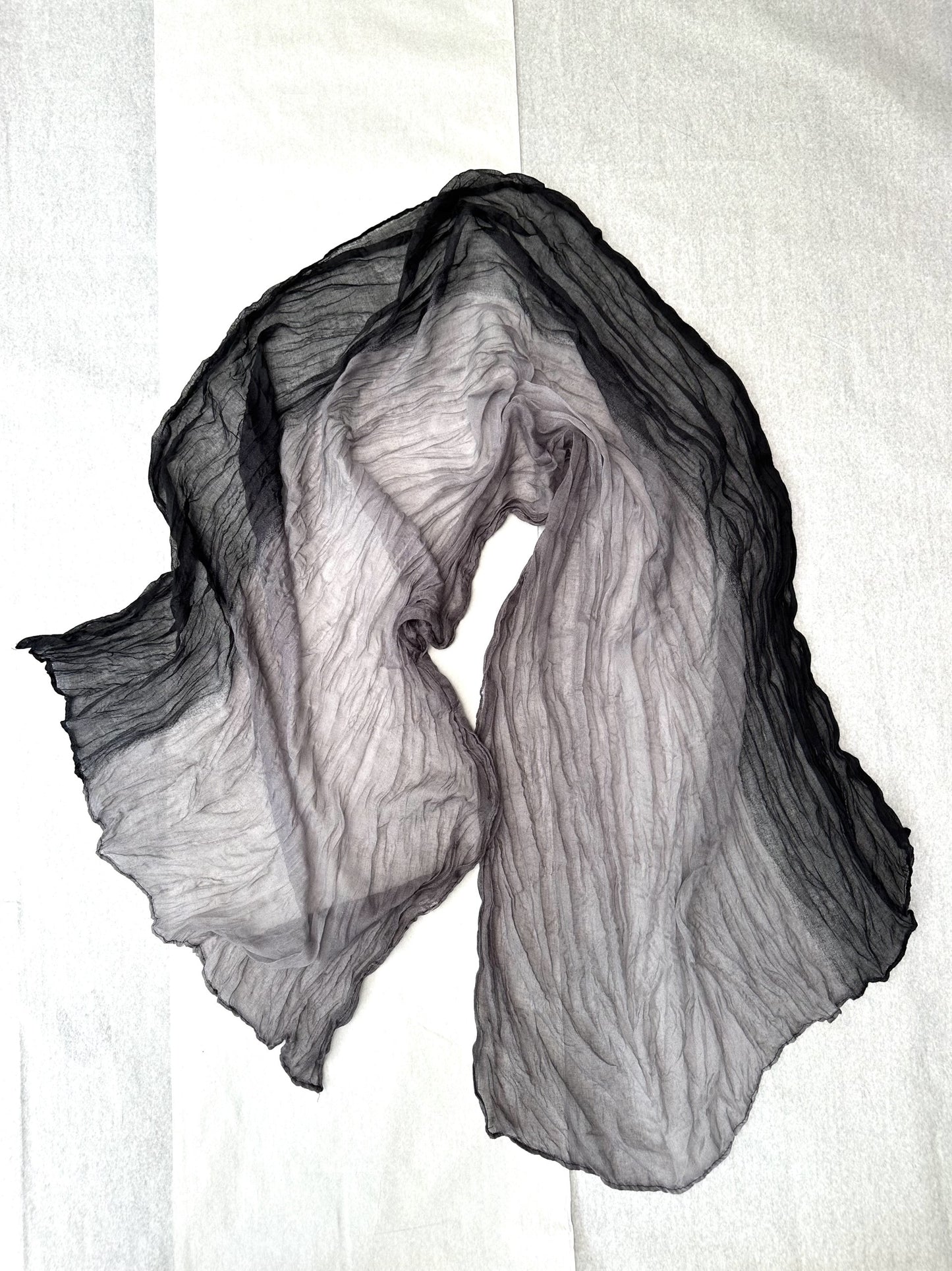 Dor Lightweight transparent shawl | made from washed soft 100%  viscose.