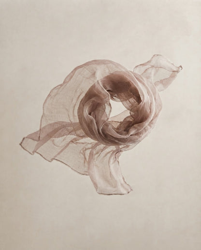 Dune  ethereal linen scarf| lightweight elegance for every season
