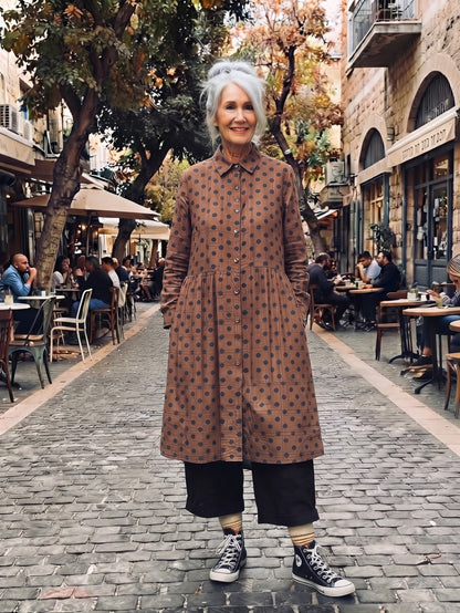  Axis shirt dress|Multi purpose, soft out going shirt dress.