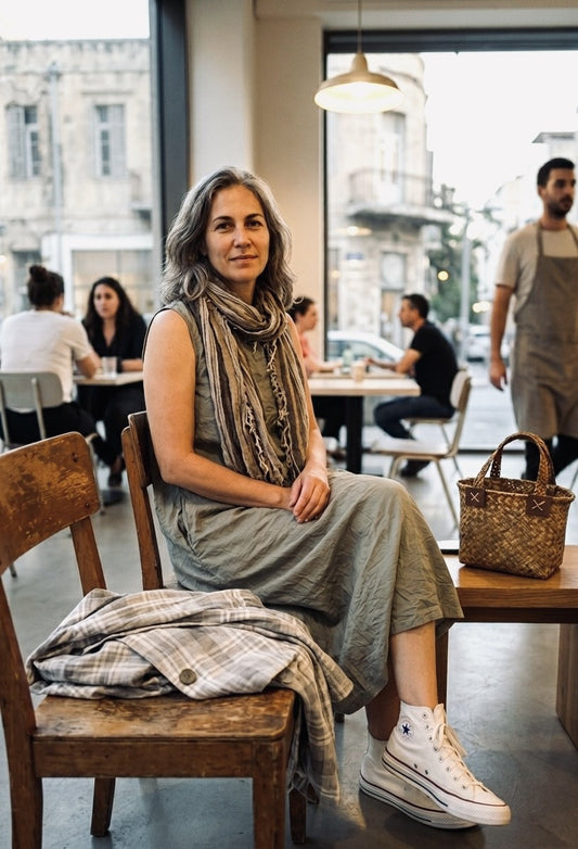 חדש! 268112 קיקי סל קש בעבודת יד.