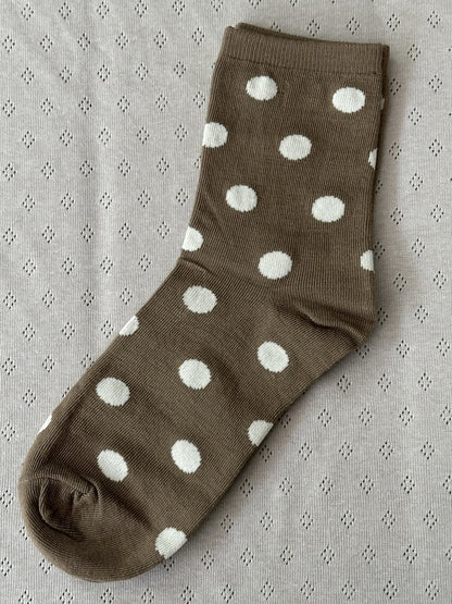  208222 גרבי כותנה עם טקסטורה.