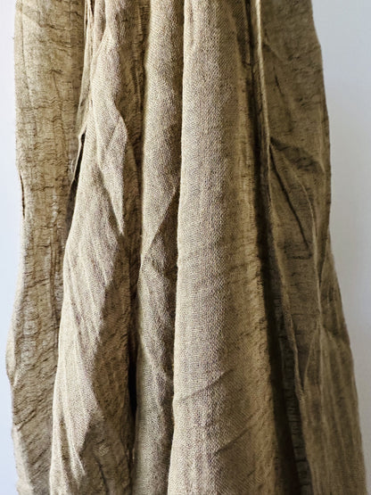 Dune  ethereal linen scarf| lightweight elegance for every season