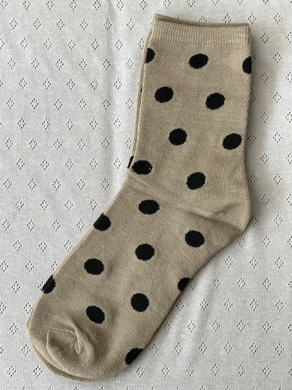  208222 גרבי כותנה עם טקסטורה.