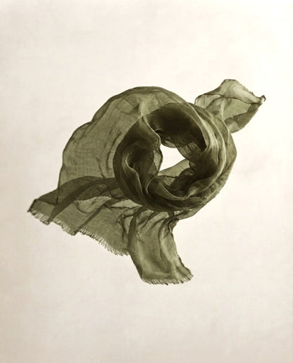 Dune  ethereal linen scarf| lightweight elegance for every season