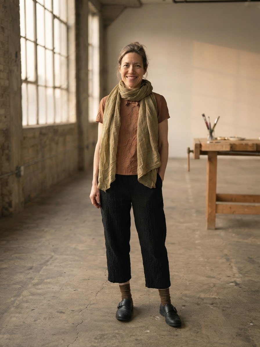 Dune  ethereal linen scarf| lightweight elegance for every season