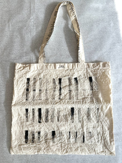 חדש! 248103 אורית תיק טוטי מאויר בעבודת יד