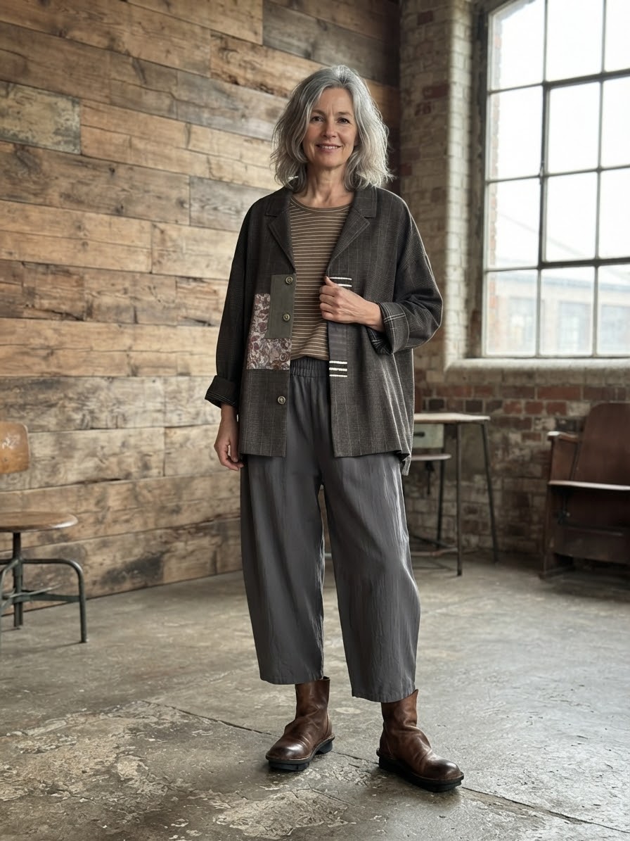 New! 275100 Echo Artistic patchwork jacket - LIMITED EDITION