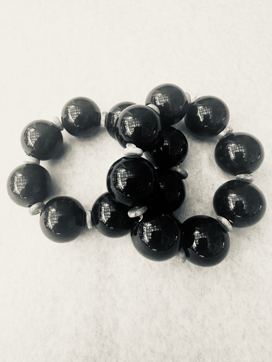  Freedom bracelets|Natural beaded, elastic bracelets.