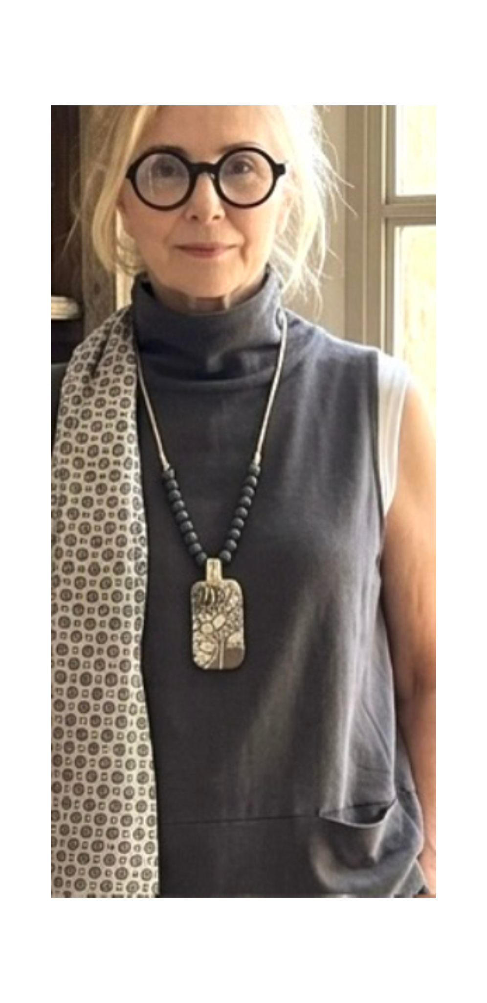 258118 Zohar natural bead necklace