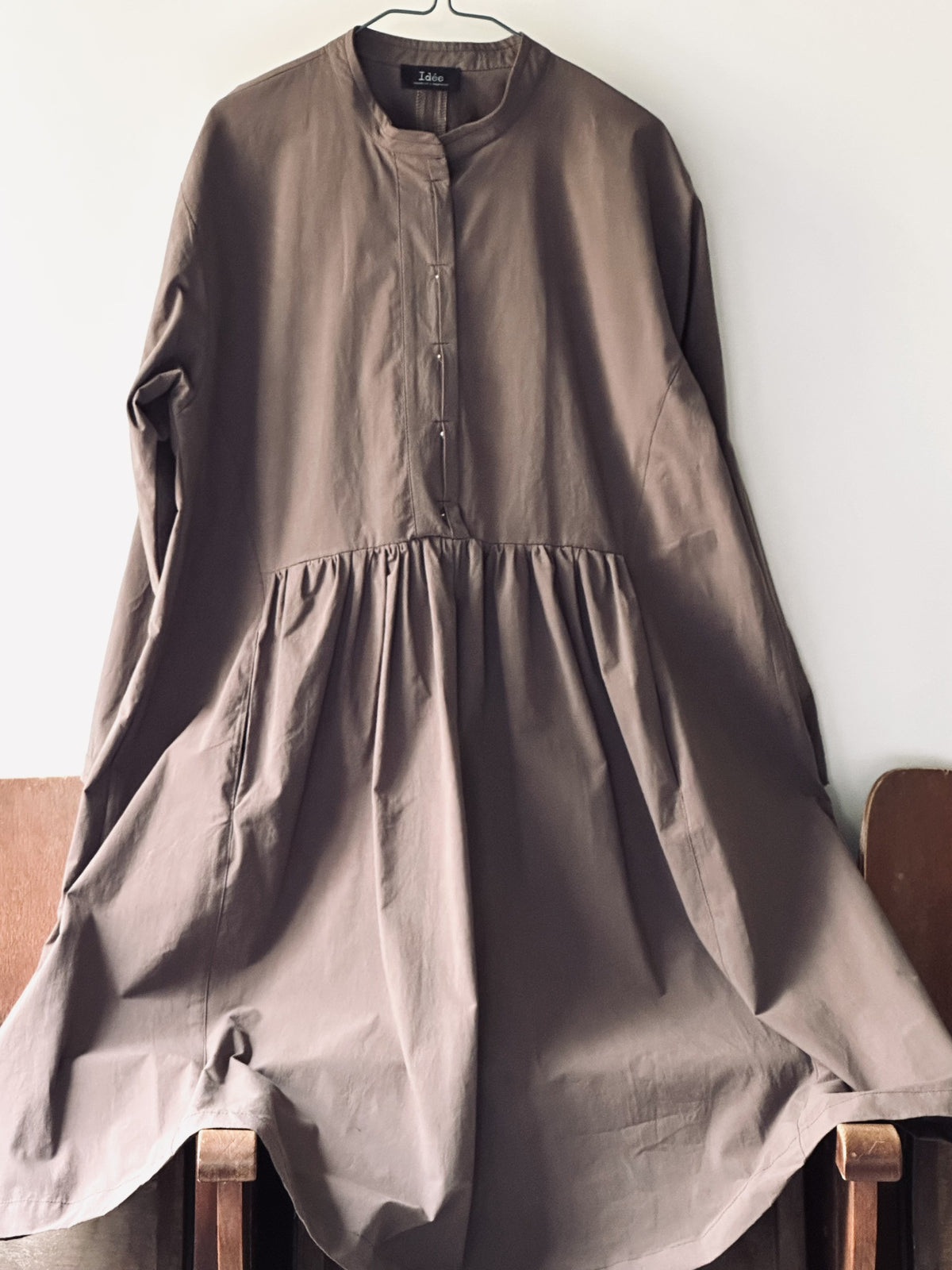 Folia dress| An original effortless midi dress crafted from 100%cotton