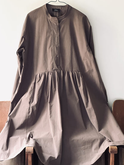 Folia dress| An original effortless midi dress crafted from 100%cotton