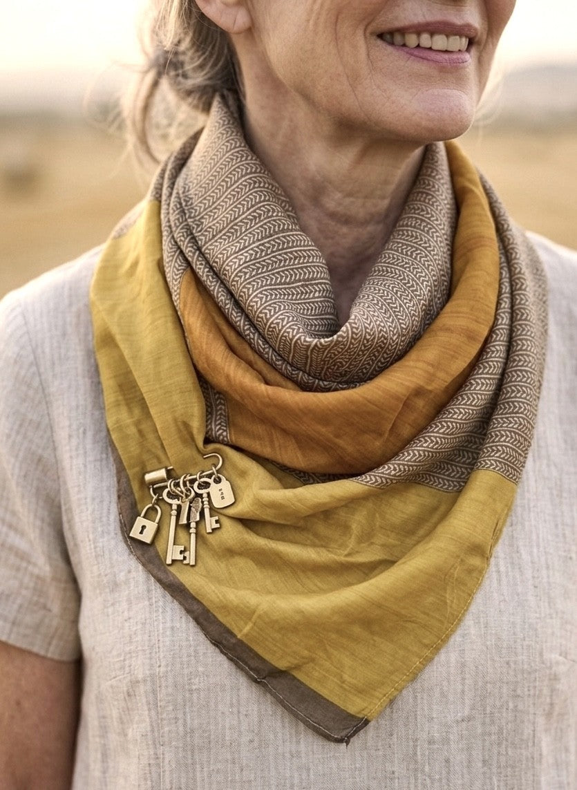 חדש! 268114 צעיף משי סארי