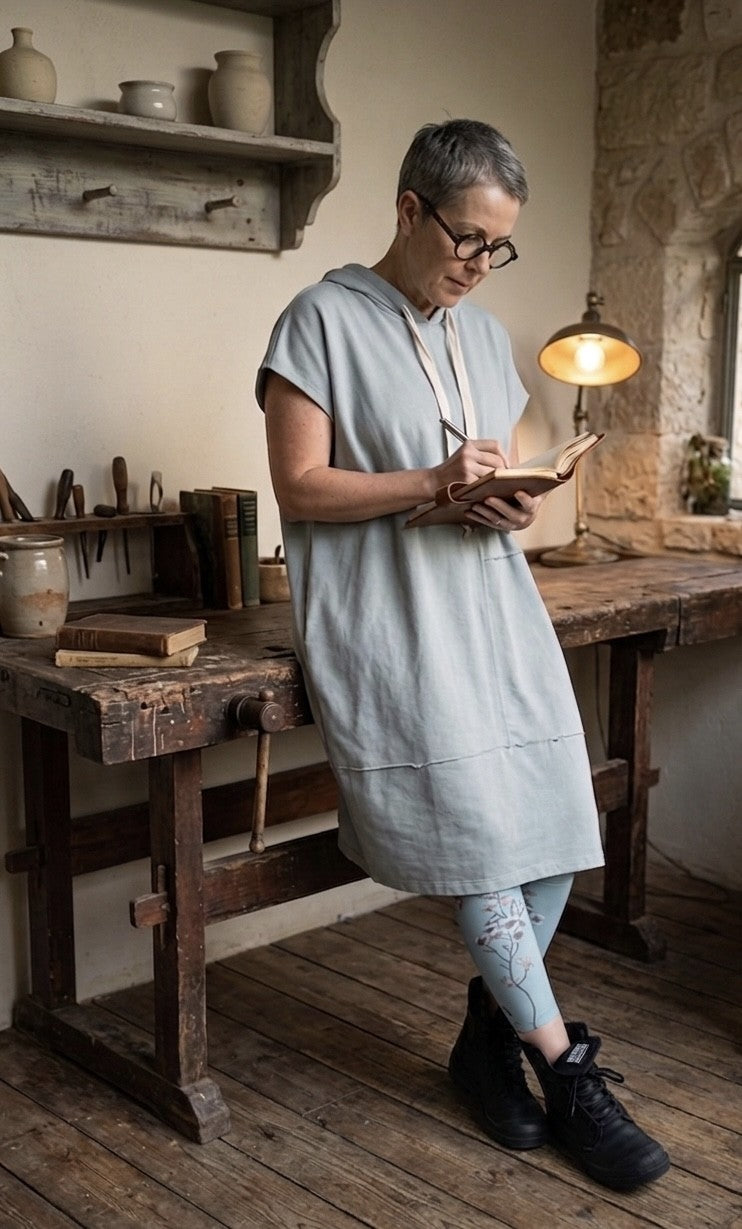  Dress| Cool fun dress, made from soft cotton knit 