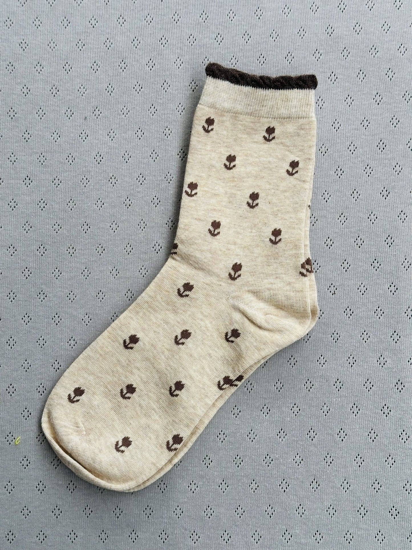 208222 Textured socks