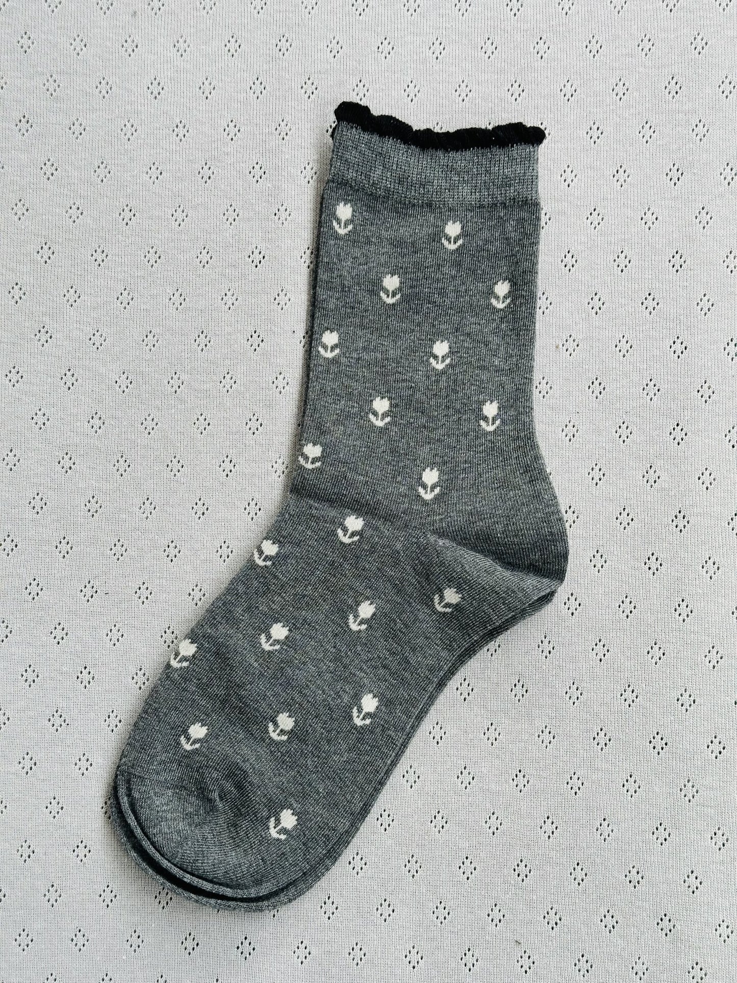 208222 Textured socks