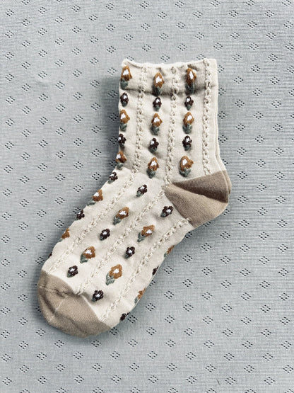 248105 Jacquard socks