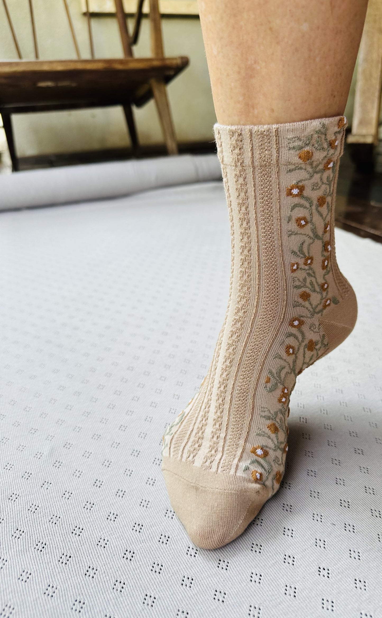 248105 Jacquard socks