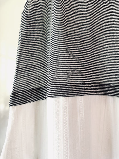 New! 202110 Claire Mixed  knit Tank top