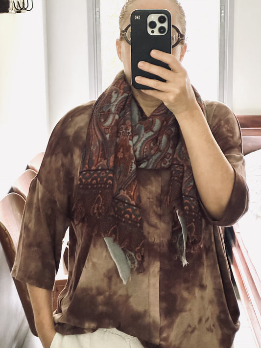 New! 268100 Anais hand made shawl