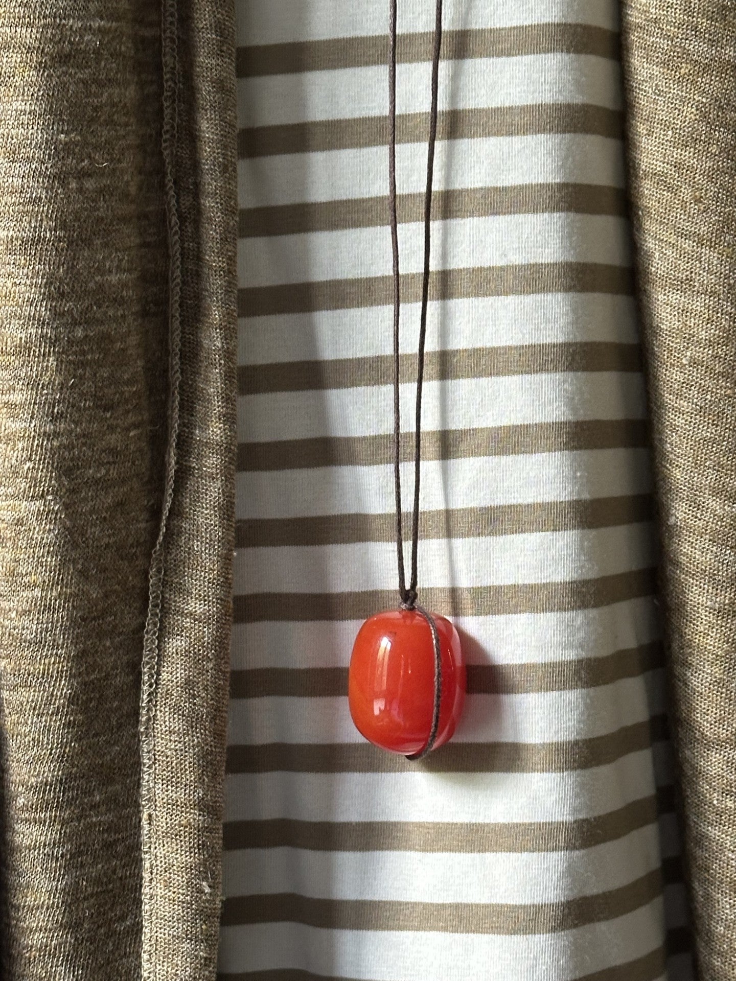 New! 268104 Omer big bead pendent