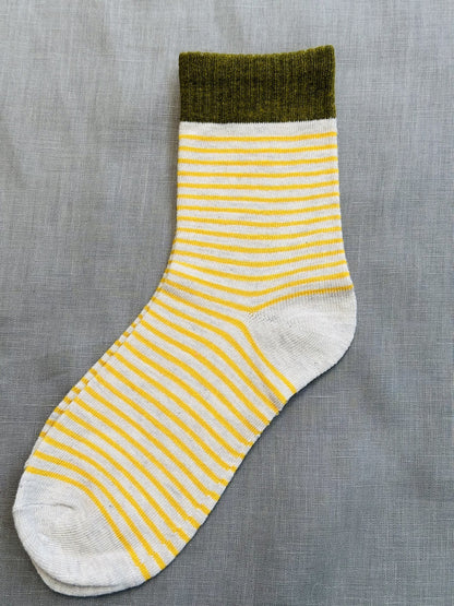 258100 striped cotton socks