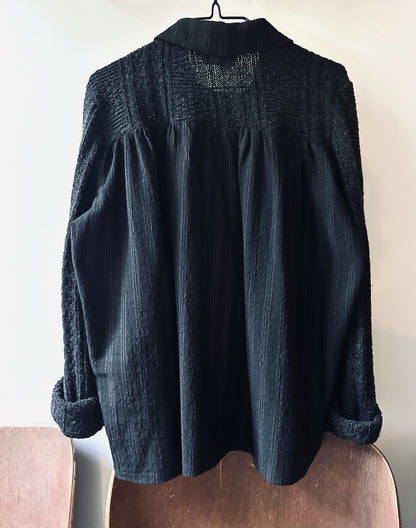 חדש! 263100 יעל סוודר גב אריג