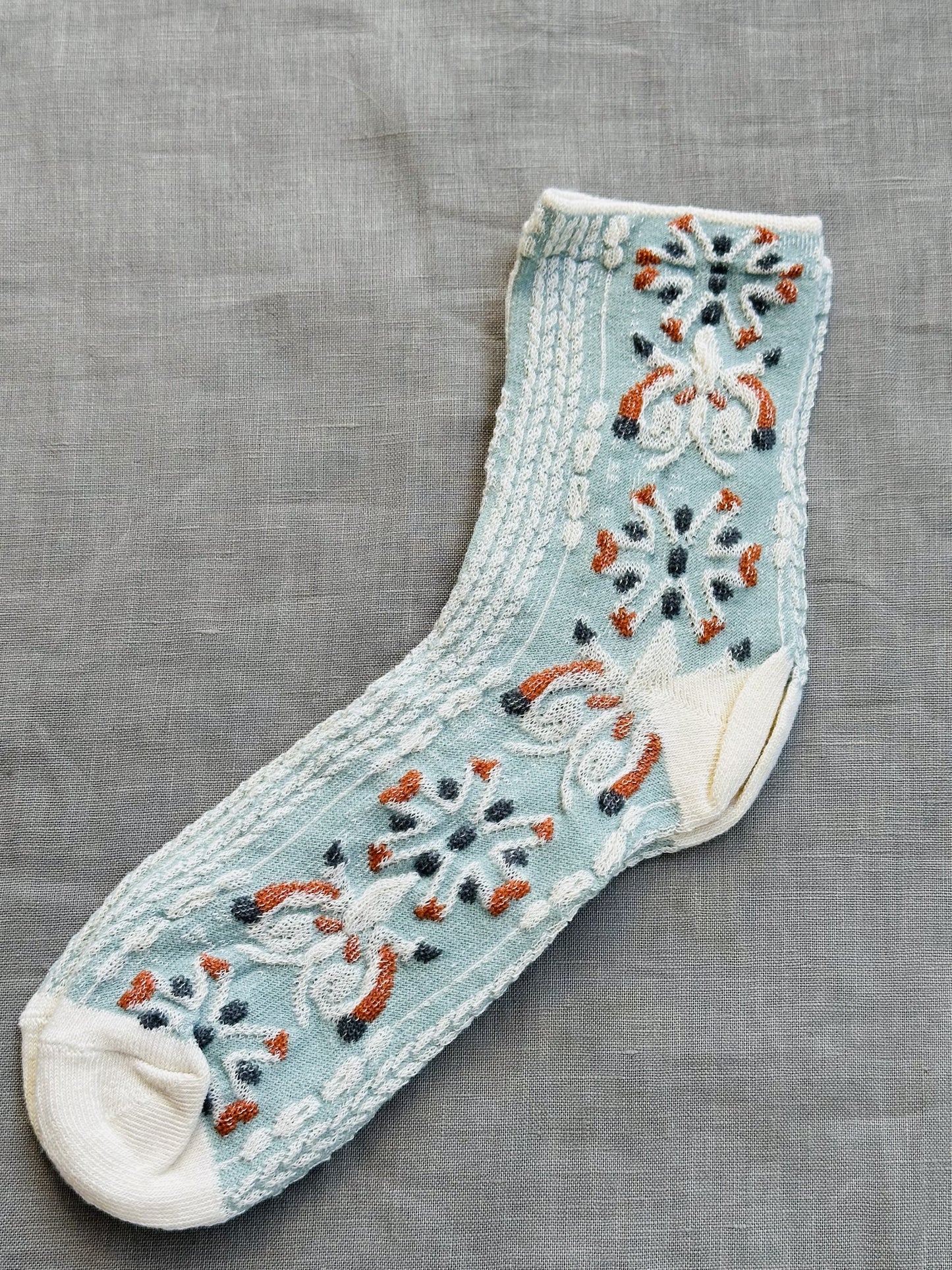 248105 Jacquard socks