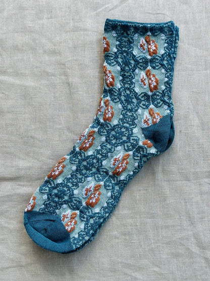 248105 Jacquard socks